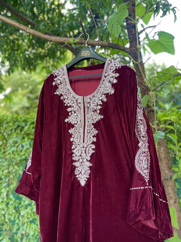 STITCHED VELET SHIRT (VF-01) - Image 2