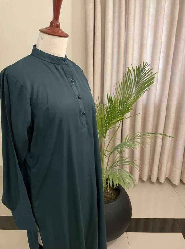 MARINA GREEN STITCHED SOLID SUITS (CD-02) - Image 2