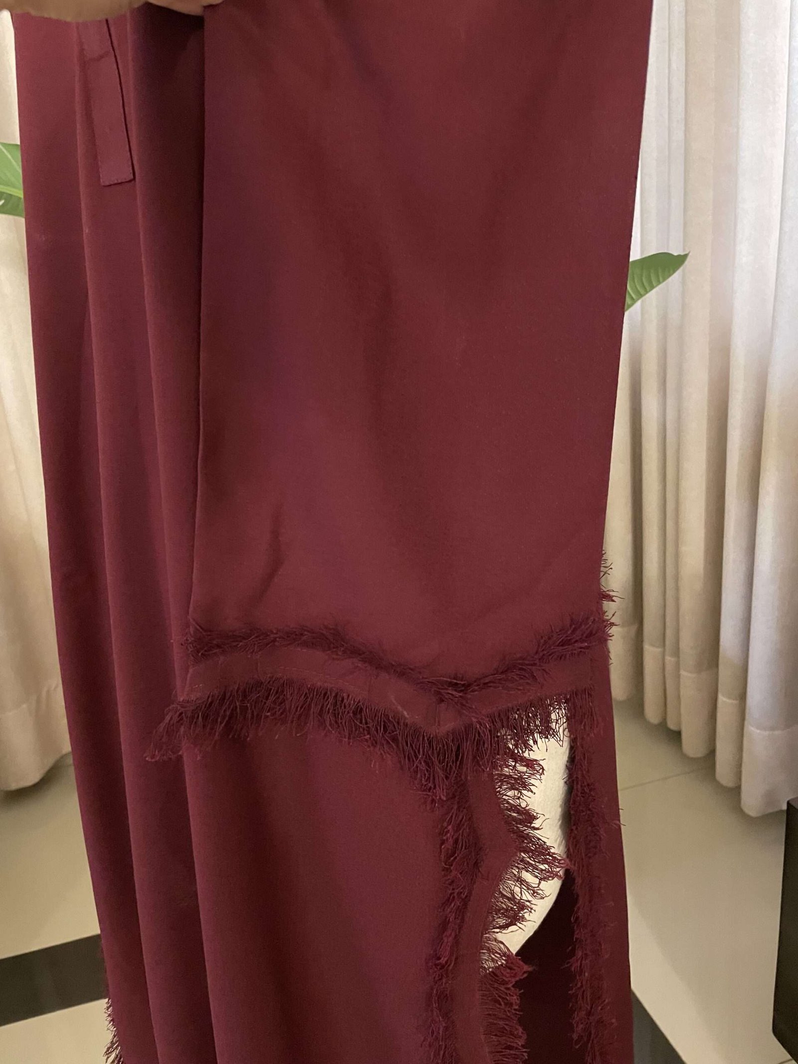 KARANDI MAROON STITCHED SOLID SUITS (CD-06) - Image 4