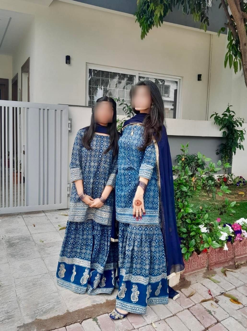 UNSTITCHED AJRAK SHIRT & TROUSER (DA-01) - Image 2