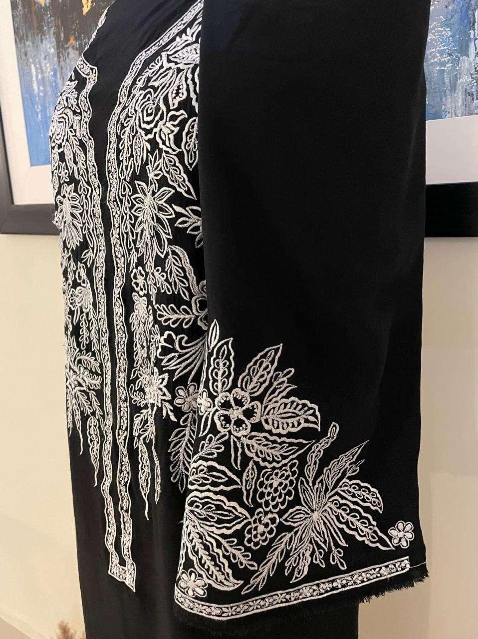 UNSTITCHED EMBROIDERED SHIRT & TROUSER (FD-17) - Image 3