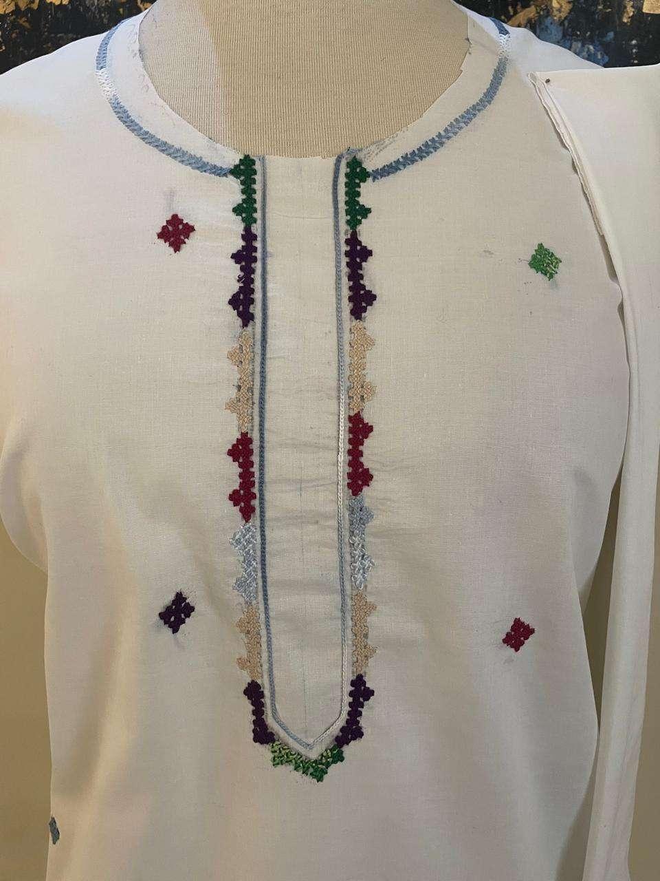 HAND EMBROIDERED SHIRT & TROUSER (HE-01) - Image 3