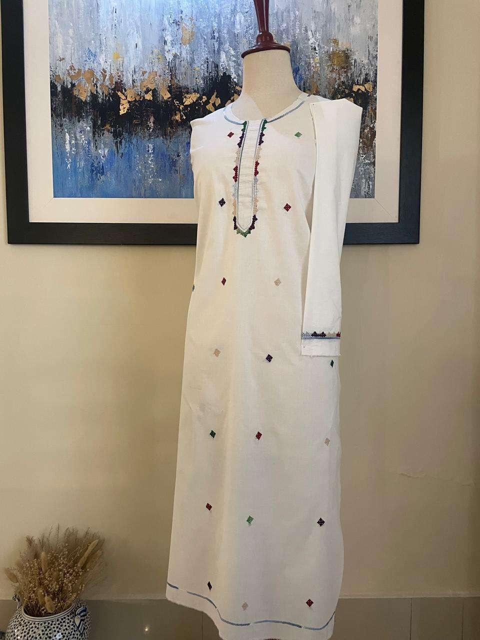HAND EMBROIDERED SHIRT & TROUSER (HE-01)