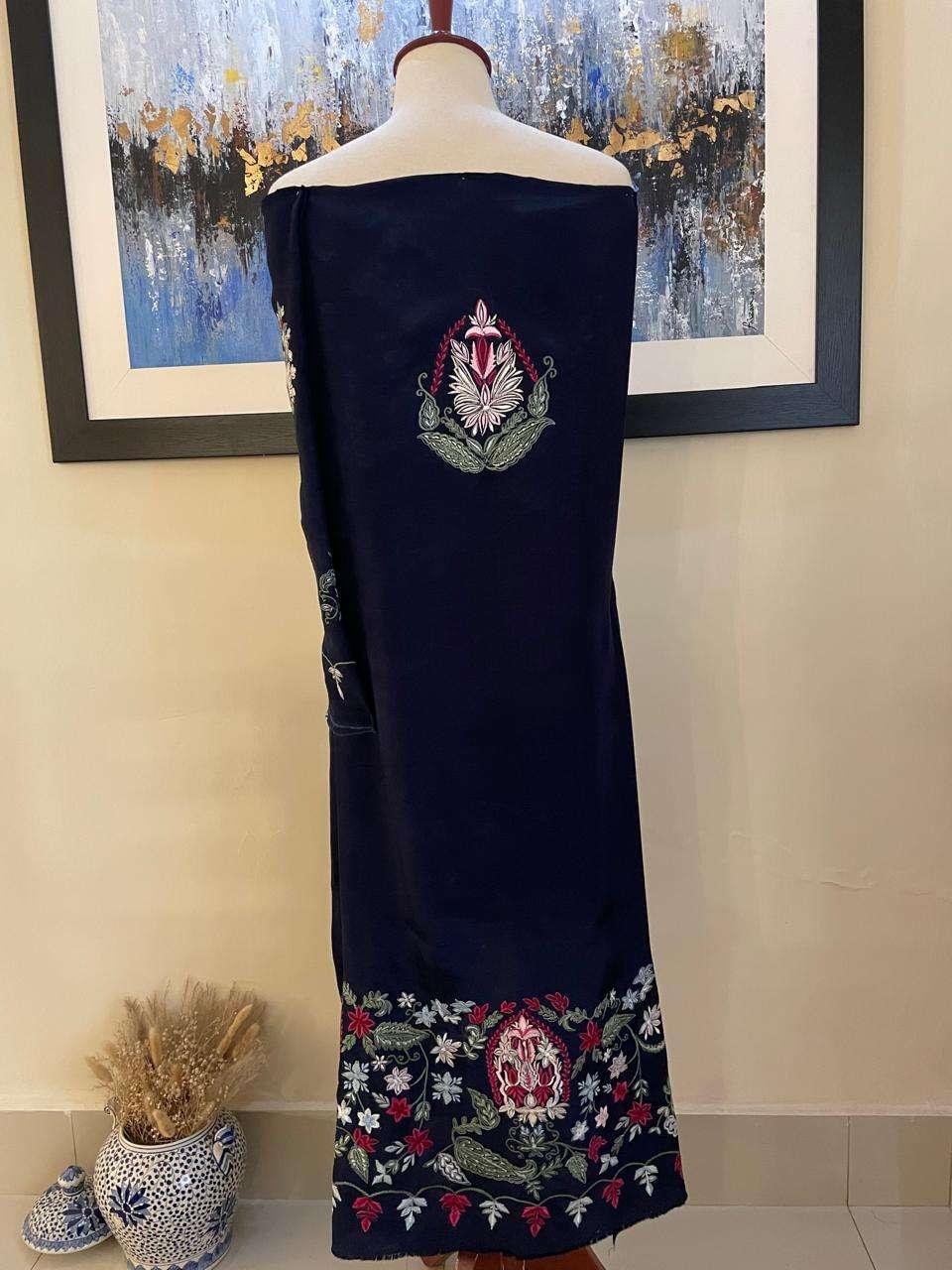 UNSTITCHED EMBROIDERED SHIRT & TROUSER (FD-18) - Image 2